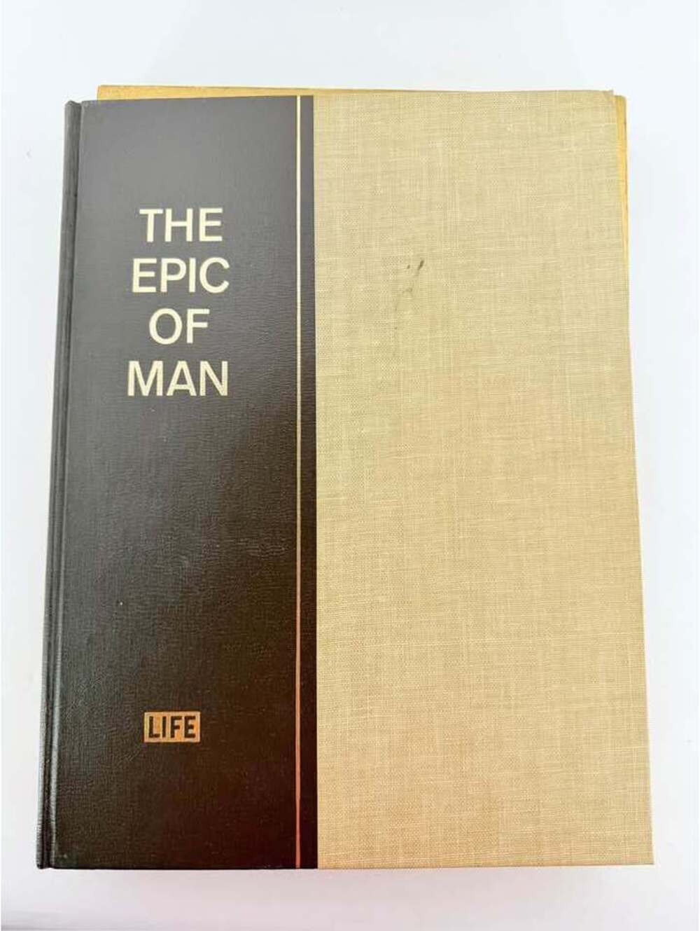 Vintage 1961 LIFE The Epic of Man Hardcover Book with Slipcase